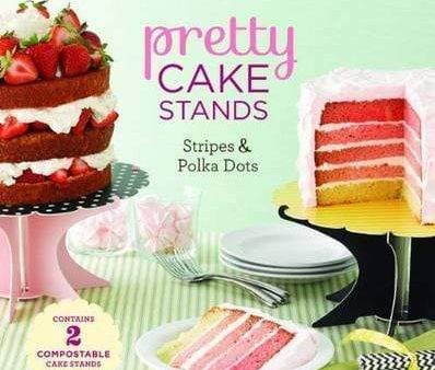 [Bargain corner] Pretty Cake Stands: Stripes And Polka Dots Cheap